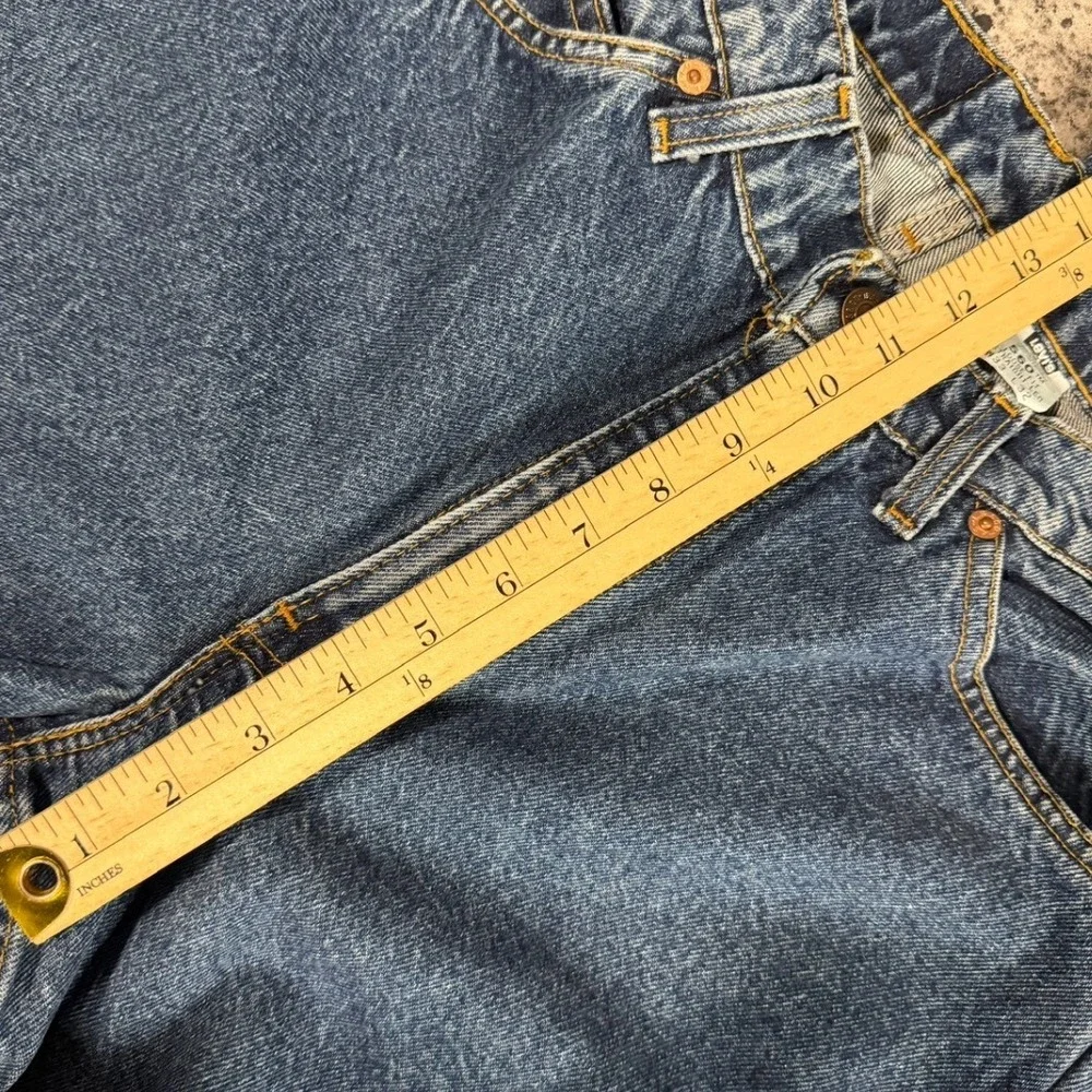 Vintage Levis 560 Orange Tab Jeans Mens 33x32 Loose Fit Straight Leg Blue USA - Picture 6 of 8